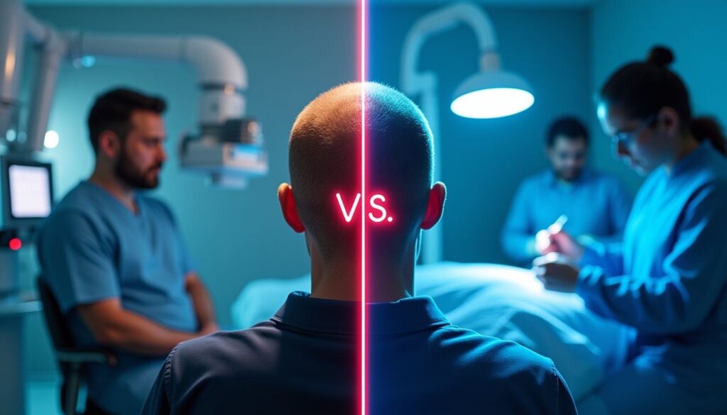 Robotic vs. Manual Hair Transplants