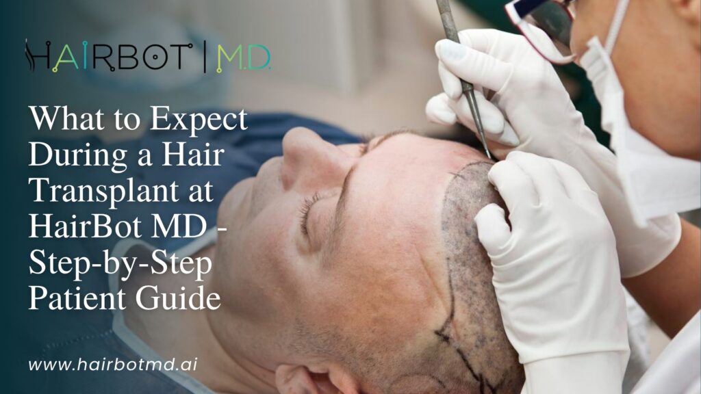 What to Expect During a Hair Transplant at HairBot MD - Step-by-Step Patient Guide