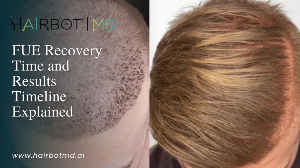 FUE recovery time and results timeline