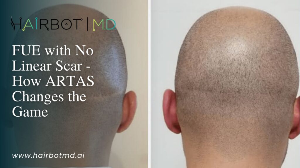 FUE with no linear scar