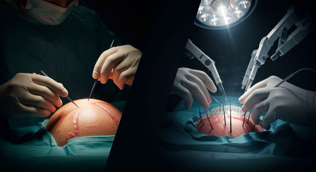 Advanced hair restoration