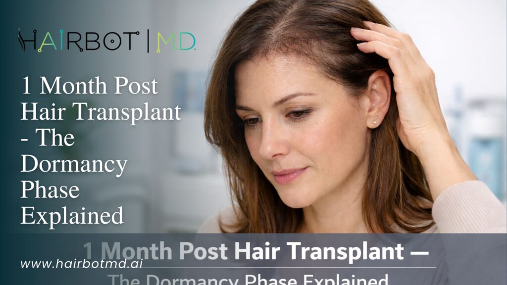 1 Month Post Hair Transplant