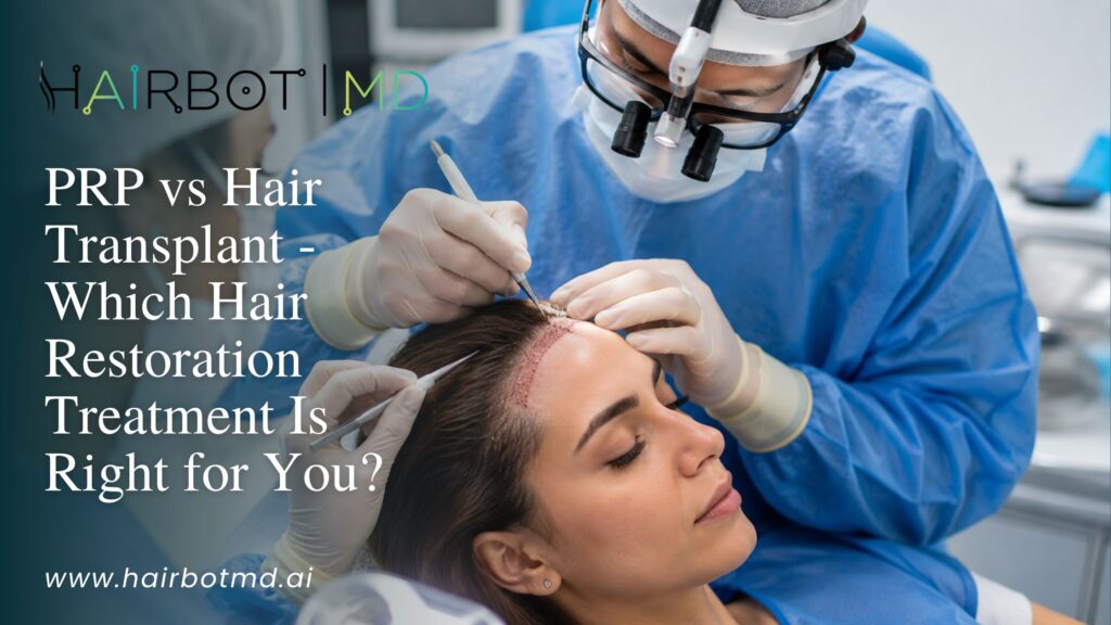 PRP vs Hair Transplant
